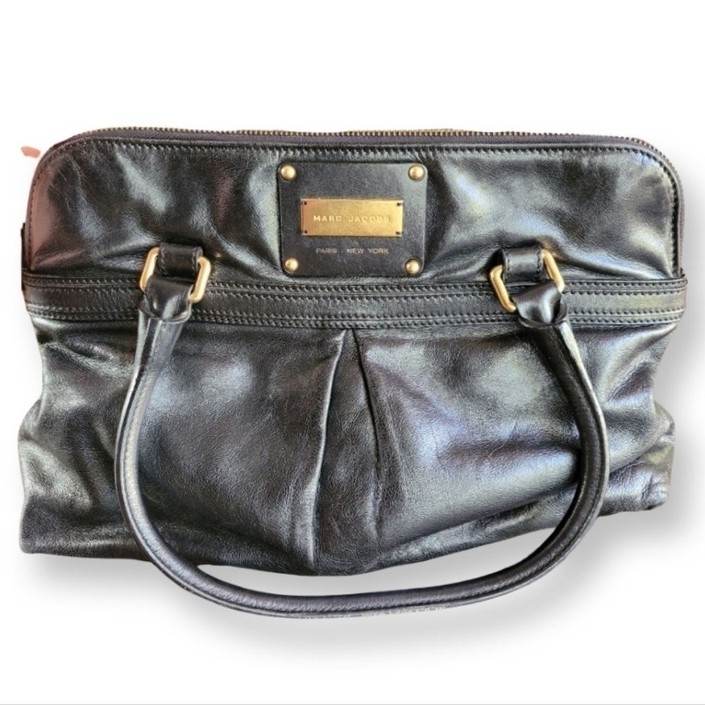 Marc Jacob's Palais Royal Jem Black Leather Satchel